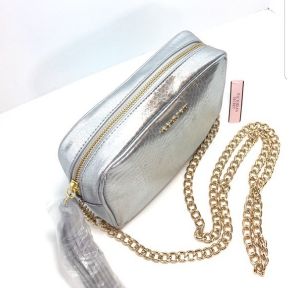 Victoria Secret Silver Purse - Picture 5 of 8